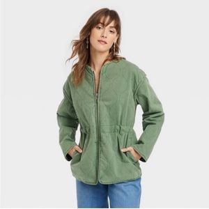 Women's Cotton Twill Jacket by Universal
Thread Green M